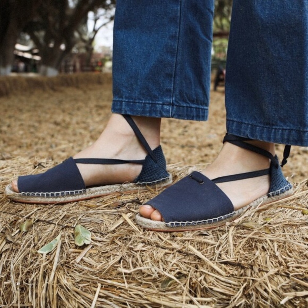 Doen Francis Open Toe Espadrille, Size 36